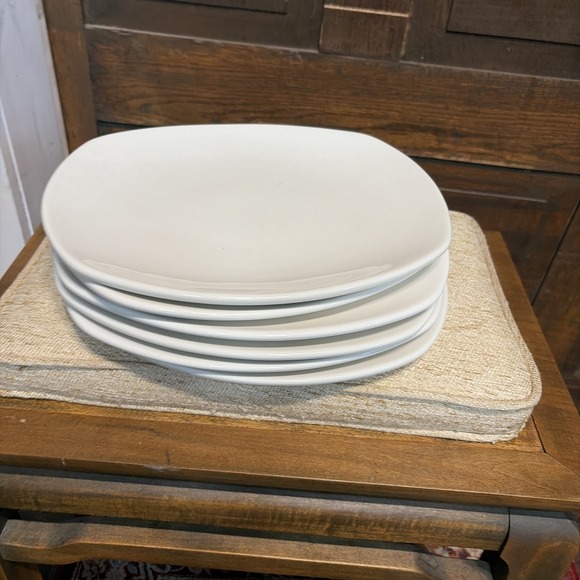 Restaurant Stoneware White Plates Platters BII 3 Set Of 6 - Picture 8 of 8